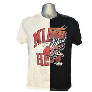 Hollister Miami Heat Color Block Graphic Print T-Shirt Size XS